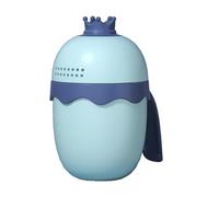 Après-shampoing pour bébé - Seau de bain pour bébé - 500 ml - Shampooing ergonomique en cascade de dessin animé - Réutilisable - Avec poignée - Protection des yeux pour