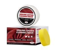 Après-shampoing pour cuir - Action réparatrice adoucissante, mélange d'éponges, pâte de crème détaillante, renforceur de brillance, solution de finition flexible, protection contre l'usure | Pour