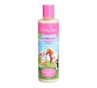 Après-shampoing pour enfants Childs Farm pour peaux sèches et sensibles et cuir chevelu Fraise et menthe biologique Revitalise et nourrit Végétal
