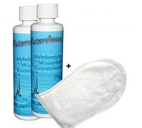 Après-shampoing pour lits à eau. frischmittel, 2 x 250 ml entretien pour matelas d'eau + 1 gant de nettoyage