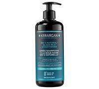 Kerargan - Après-Shampoing Revitalisant à la Boue Noire de la Mer Morte - Vitalité & Hydratation - Cheveux Gras, Cuir Chevelu Irrité - Purifie & Restaure - Sans Sulfate, GMO, Huile Minérale - 500ml