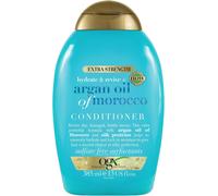 Après-Shampooing Huile D'argan Du Maroc (Flacon De 385 Ml) - Soin Hydratant Pour Cheveux Secs Et Abîmés - Après-Shampoing Enrichi En Huile D'argan Et Protéines De Soie