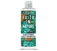 Après-Shampooing Naturel à la Noix de Coco Faith In Nature, Hydratant, Vegan & Cruelty Free, Sans Parabènes & SLES, Pour Cheveux Normaux à Secs, 400ml