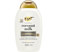 Après-Shampooing Nourrissant + Lait De Coco (Flacon De 385 Ml) - Après-Shampooing Hydratant Pour Des Cheveux Renforcer - Soin Cheveux Pour Tous Types De Cheveux Au Parfum Irrésistible