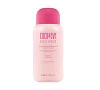 Après-shampooing réparateur Coco & Eve. Répare les cheveux secs, colorés et abîmés. Anti-casse et pointes fourchues, renforce la fibre et la texture capillaire. Pour tous les types de cheveux (280 ml)