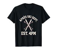 Apres Ski Dept Est 16h Vintage Varsity Ski T-Shirt