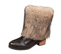 Apres Ski Femme Bottes De Neige Après Botte Boots Imperméable Hiver Chaussures Bottines Chaudes Fourrées Chaussure Pour Bottine Fourrée Après-Ski Randonnée Glacia Barefoot D'hiver Grand Froid Chaude