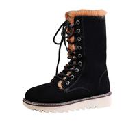 Apres Ski Femme Bottes De Neige Boots Fourrées Pour Hiver Snow Chaussures Botte Fourrée Botas Bottine Chaude Après Chaussure D'hiver Impermeable Bottines Imperméable Chaudes Raquette Randonnée