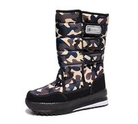 Apres Ski Femme Bottes De Neige Botte Chaussures Après Hiver Bottine D'hiver Chaudes Imperméable Glacia Barefoot Grand Froid Boots Après-Ski Fourrées Raquette Bottines Chaussure Randonnée Pour
