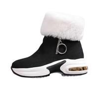 Apres Ski Femme Bottes De Neige Imperméable Hiver Chaussure Bottine Pour Après-Ski Chaussures Grand Froid Bottines Fourrées Boots Chaudes Glacia Barefoot Botte Randonnée D'hiver Après Raquette