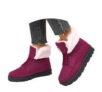 Apres Ski Femme Chaussures Neige De Echarpe Rouge Chaudes Pieds Larges Bottes Hiver Chaussure Homme Dr Franklin D'hiver Botte Imperméable Plaid Bottines Boots Après Écharpe Chale Chaude Confortable
