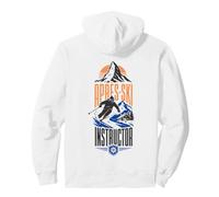 Après-Ski Instructeur Skieur de Montagne Design Rétro Sweat à Capuche