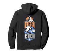 Après-Ski Instructeur Vintage Ski Descente Sweat à Capuche