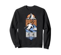 Après-Ski Instructeur Vintage Ski Descente Sweatshirt