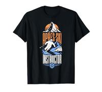 Après-Ski Instructeur Vintage Ski Descente T-Shirt Graphique avec Valeur