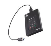 Apricorn Aegis Fortress L3 4To SSD Externe USB Type-A/C 3.2 Gen 1, Chiffrement AES, Protection PIN, Boîtier Aluminium, Résistant aux Chocs