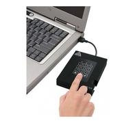 Apricorn Aegis Padlock Fortress FIPS 140-2 Level 2 Validated 256-bit Encrypted USB 3.0 Hard Drive with PIN Access, 500 GB