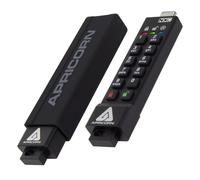 Apricorn Aegis Secure Key 3NXC lecteur USB flash 16 Go USB Type-A 3.2 Gen 1 (3.1 Gen 1) Noir