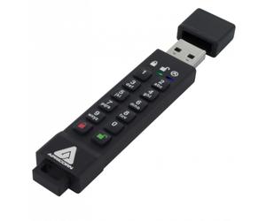 Apricorn Aegis Secure Key 3z lecteur USB flash 128 Go USB Type-A 3.2 Gen 1 (3.1 Gen 1) Noir