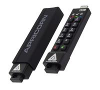 Apricorn ASK3-NXC-32GB lecteur USB flash 32 Go USB Type-C 3.2 Gen 1 (3.1 Gen 1) Noir