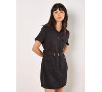 Apricot Apricot Black Buckle Cargo Dress Black 16