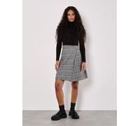 Apricot Apricot Black Two In One Prince Of Wales Skirt Dress Black 12