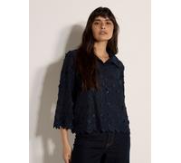 Apricot Apricot Blue Applique Flowers Cropped Shirt Blue EU 44 (UK 16)