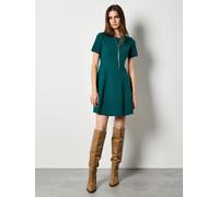 Apricot Apricot Green Panel Knitted A-Line Dress Green EU 44 (UK 16)