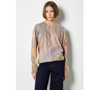 Apricot Apricot Natural Abstract Leaf Jumper