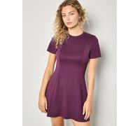 Apricot Apricot Purple Fit & Flare Ponti Dress Purple EU 40 (UK 12)