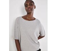 Apricot Apricot Silver Sparkle Waffle Bar Back Top