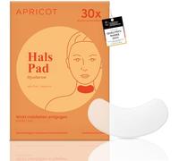 APRICOT Beauty - Coussin de cou avec effet anti-rides, raffermissement du cou grâce à l'acide hyaluronique, tampon en silicone réutilisable - Réduit les rides du cou, crème raffermissante