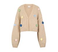 Apricot Cardigan beige / bleu clair / jaune clair / vert clair, Taille L