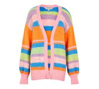Apricot Cardigan bleu / vert clair / violet clair / orange / rose, Taille S