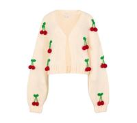 Apricot Cardigan crème / vert / rouge, Taille M