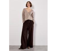 Apricot Cardigan noisette / blanc, Taille XL