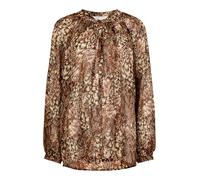 Apricot Chemisier beige / marron / chocolat, Taille L