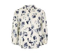 Apricot Chemisier crème / bleu marine, Taille M