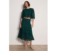 Apricot Chemisier 'Daisy' vert foncé, Taille XS