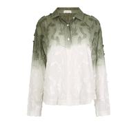 Apricot Chemisier kaki / blanc, Taille S-M