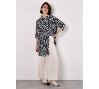 Apricot Chemisier marine / blanc, Taille L