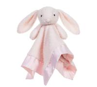 Apricot lamb Animaux empaillés couvertures de sécurité pour Lapins Roses couvertures de Soins pour bébés luxueuses blotties dans des Peluches bébé Mignon (Lapin Rose, 33 cm)