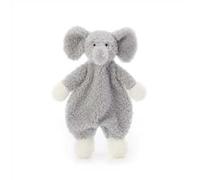 Apricot Lamb bébé Couverture Peluche Confort pour Bébés Nouveau-nés l'éléphant Gris