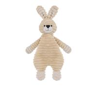 Apricot Lamb Couverture de sécurité douce en velours crème - Motif lapin - Pour bébé garçon et fille - 30 cm
