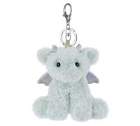 Apricot Lamb Cute Toys Porte-clés dragon souple en peluche pour sac à main, sac à dos, sac à main (12,7 cm), vert