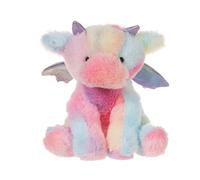 Apricot Lamb - Dragon de Couleur en Peluche 20 cm - Peluches Animaux pour Filles, Garçons, Bébés - Jouets Doux à Câliner, pour Jouer et Dormir - Cadeau Mignon Anniversaire - Cadeaux Naissance