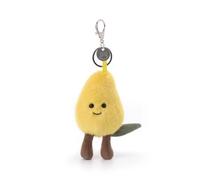 Apricot Lamb Fresh Mango Fruit Porte-clés en peluche 9 cm