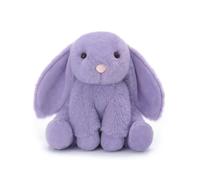 Apricot Lamb Jouets Peluche Lapin Violet avec des Oreilles Douces et moelleuses (Lapin Violet, 20 cm