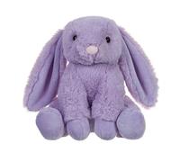 Apricot Lamb Jouets Peluche Lapin Violet avec des Oreilles Douces et moelleuses (Lapin Violet, 20 cm