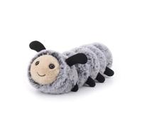 Apricot Lamb Peluche chenille heureuse - Gris - 20 cm